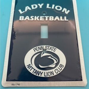 Penn State Lady Lion Basketball Light Plate Switch Covers (3)